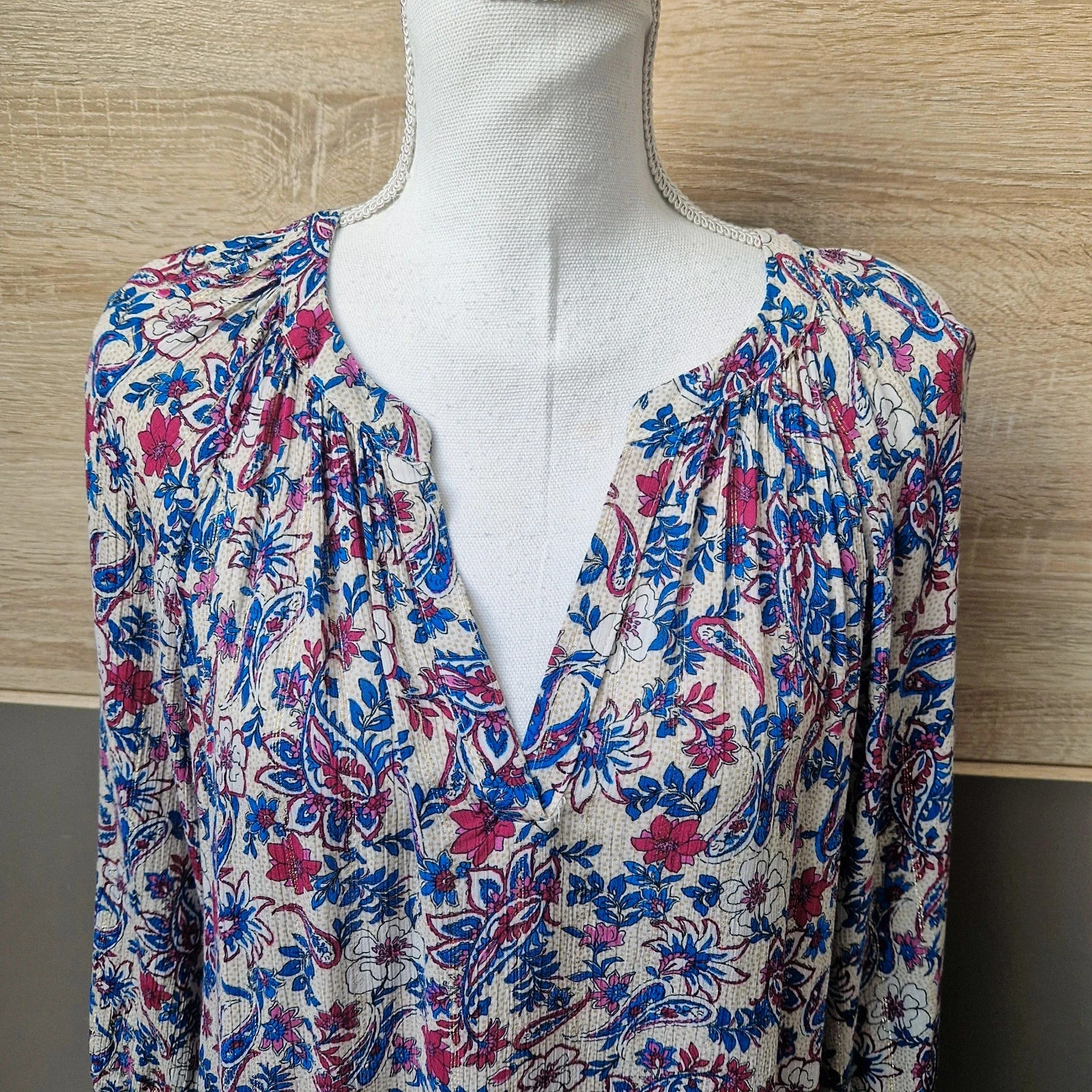 3/4 Sleeve Blouse Bréal Size 42 – photo 2